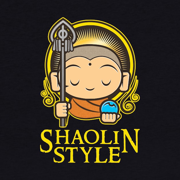 Nerdy Tee - Shaolin Style by KennefRiggles